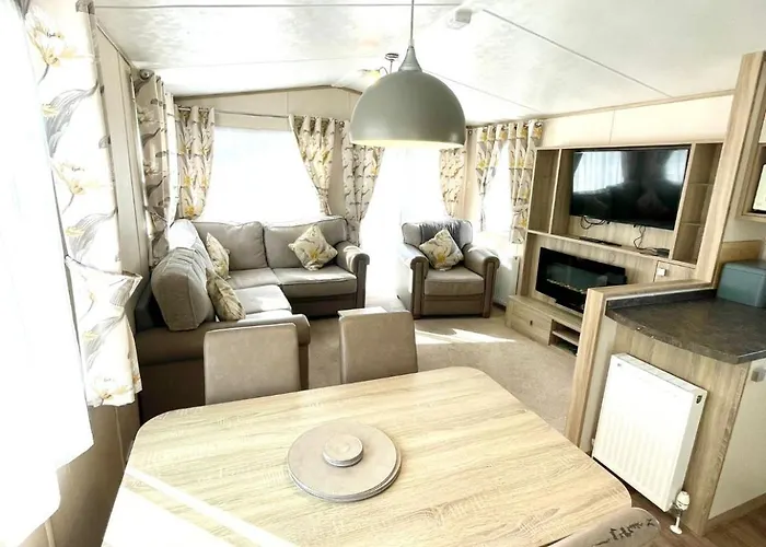 Platinium Standard Luxury And Modern Static Caravan At Clarach Bay