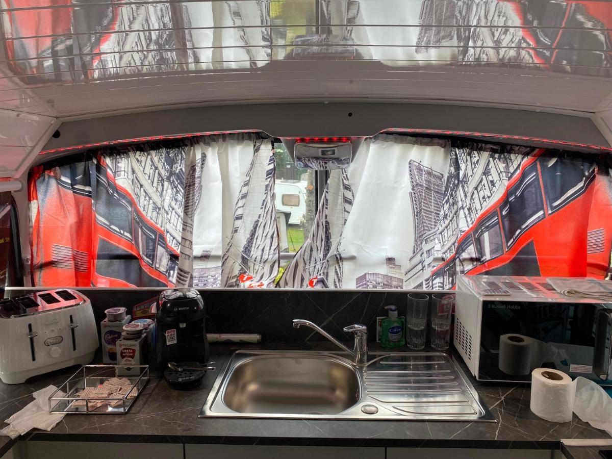 Campsite Double Decker Bus *