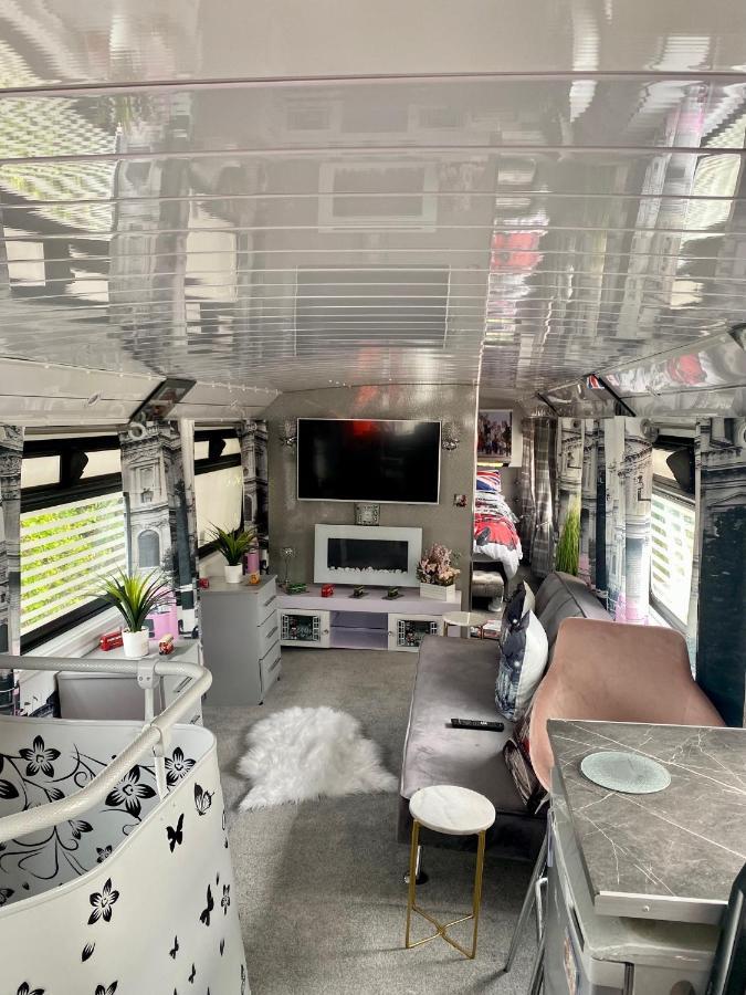 Double Decker Bus Campsite Aberystwyth