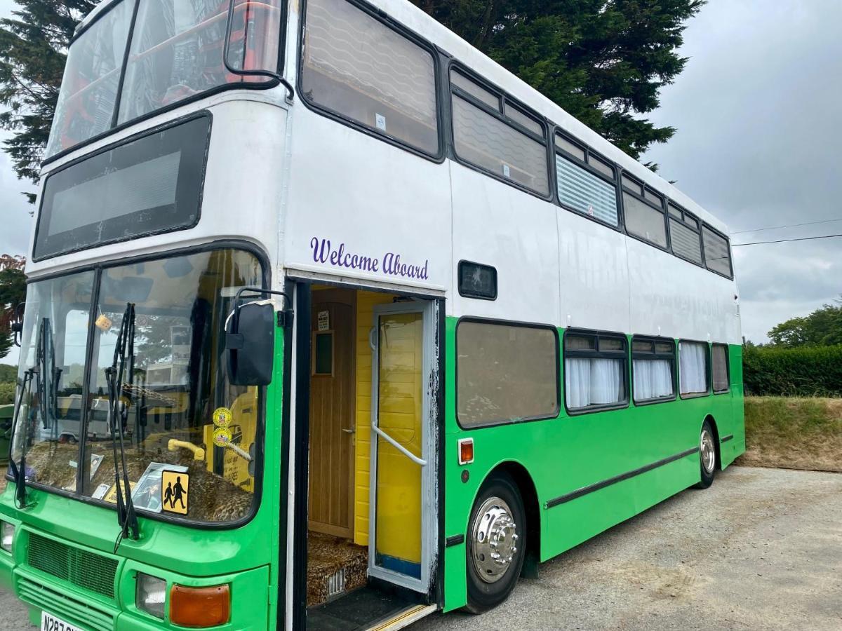 Double Decker Bus Campsite Aberystwyth