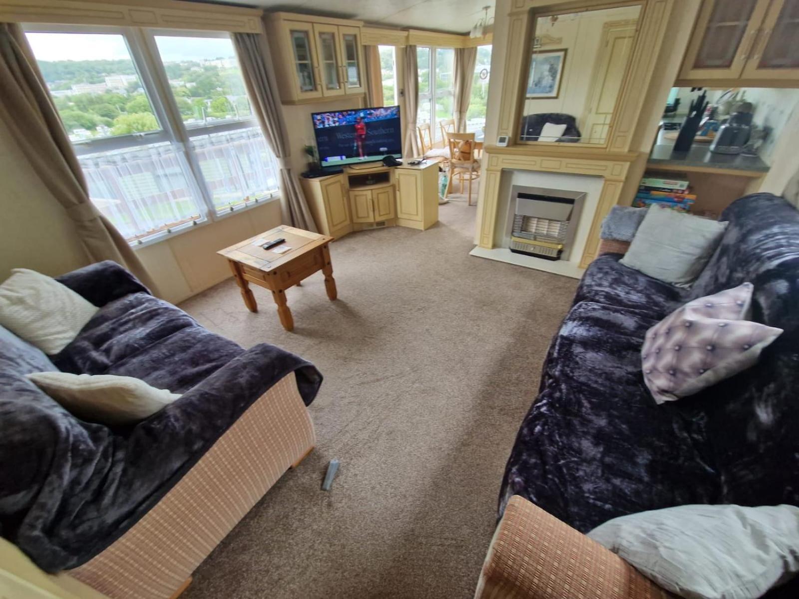 Haven On The Hill 2 Bed Caravan With Town Views Of F7 * Aberystwyth