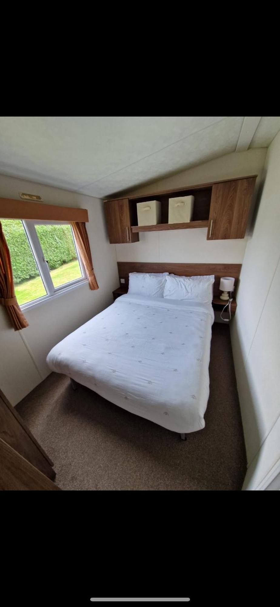 Modern 2017 Model Delta Sienna Static Caravan In Clarach Bay *