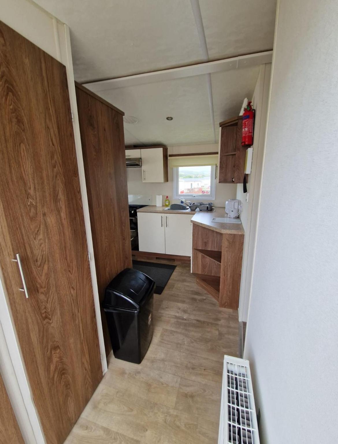 Modern 2017 Model Delta Sienna Static Caravan In Clarach Bay Holiday home Aberystwyth